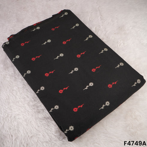 Block Buti Handloom Cotton Fabric- F4749